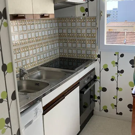 Appart Face Mer Avec Balcon, Parking Prive, Local Velo, Pour 4 Personnes - St Jean De Monts - Fr-1-323-444 Apartman Saint-Jean-de-Monts